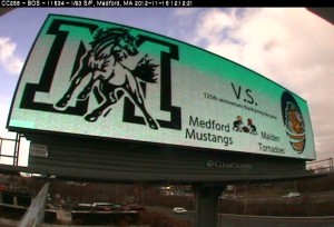 Thanksgiving game billboard