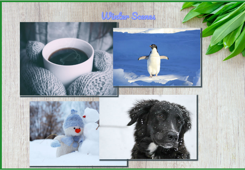 winter scenes page